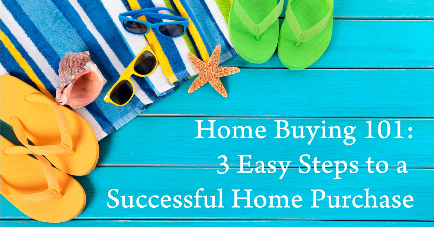 Home Buying 101: 3 Easy Steps to a Successful Home Purchase